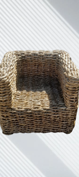 Handwoven sofa